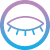 Icon of a closed eye