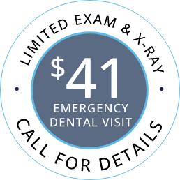 $41 Emergency Visit stamp